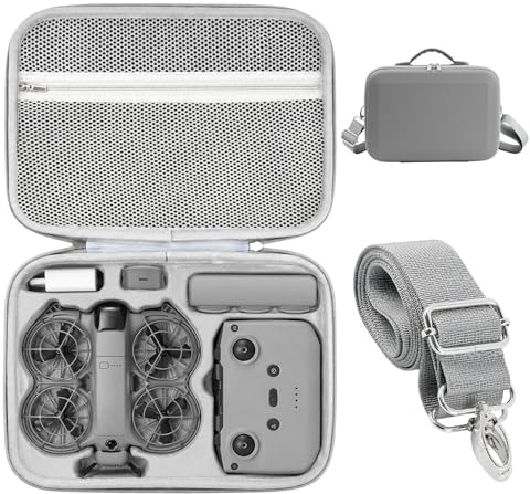 Ecofocet Custodia per DJI Neo 2, Borsa di stoccaggio per DJI Neo 2 | Borsa per DJI Neo 2, Borsa da Trasporto per DJI Neo 2, per Controller RC-N3/Batteria Neo2, per Drone Stoccaggio,Proteggere