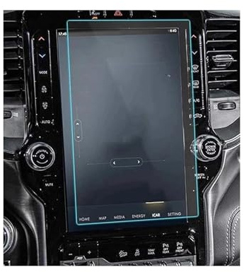 CLVCCZTZGW Auto 12-Zoll Auto Navigation Touch Screen Display Gehärtetem Glas Schutz Film Für Dodge Für Ram 1500 2500 3500 2019 2020 2021