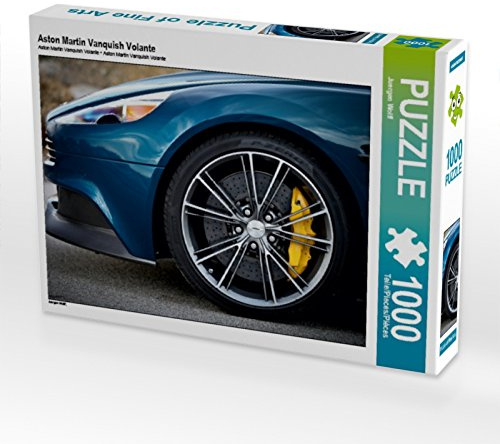 CALVENDO Puzzle Aston Martin Vanquish Volante 1000 Teile Puzzle quer | Lege-Größe cm Foto-Puzzle für glückliche Stunden