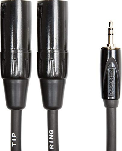 ROLAND,15 ft./4.5 m Rcc-15-352Xm Black Series Interconnect Cable, Length: 5 Ft/1.5M
