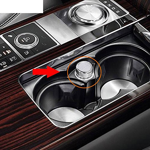 ABS Chrom Zigarettenanzünder Abdeckung Trimmzubehör für Range Rover Sport Range Rover Vogue SV 2009-2017