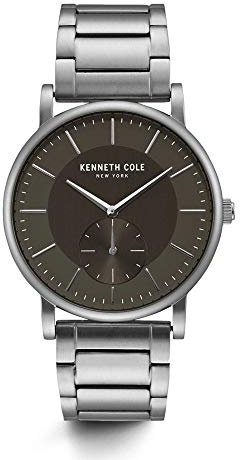 Kenneth Cole Herren Armbanduhr Analog Quarz Edelstahl KC50066001