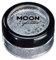 Agitadores de Brillo Holográfico por Moon Glitter - 100% Brillo Brillo Cosmético para la Cara, Cuerpo, Uñas, Cabello y Labios - 5g - Plateado