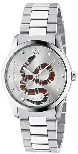 Gucci G-Timeless Unisex Silver Watch YA1264076