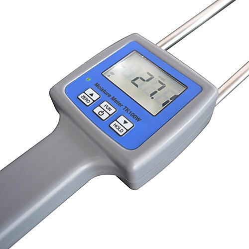 CGOLDENWALL Holzfeuchte-Analysator, digitaler Feuchtigkeitsmesser, Messgerät mit Hintergrundbeleuchtung, LCD-Display