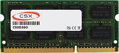 CSX CSXD3SO1600-1R8-4GB 4GB DDR3-1600MHz PC3-12800 1Rx8 512Mx8 8Chip 204pin CL11 1.5V SODIMM Arbeitsspeicher