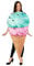 Maskworld Eiscreme Karneval Fun-Kostüm für Erwachsene
