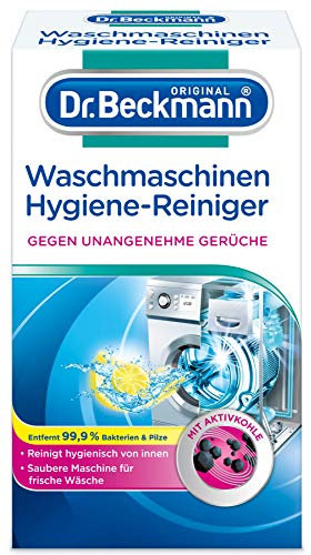 Dr. Beckmann Waschmaschinen Hygiene-Reiniger Maschinenreiniger mit Aktivkohle, 250 g