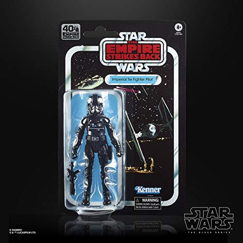 Star Wars The Black Series Imperialer TIE-Jägerpilot 15 cm große Imperium schlägt zurück 40-jähriges Jubiläum Figur zum Sammeln