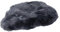 schabracke Damen 26 x 30 cm Wolle anthrazit