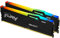 Kingston FURY Beast Negro RGB 64GB (2x32GB) 5600MT/s DDR5 CL40 DIMM Memoria gamer para Ordenadores de sobremesa Kit de 2 - KF556C40BBAK2-64