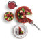 IBILI 875700 Desmontable redondo con base de cristal