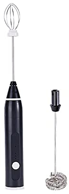 Hand Mixer, Electric Whisk, Mini 3 Speed Portable Small Blenders, Food Collection Cake Mixer for Baking, Stainless Steel Dough Whisk Kneaders For Kitchen Baking Cooking