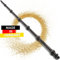 WALDUNIKAT® Baguette magique en bois - Fabriquée en Allemagne - Jouet, cadeau d'anniversaire, décoration, costume pour adultes, enfants, femmes, hommes, filles (n° 2 - Gris fumé)