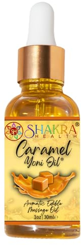 Yoni Oil Caramel 30ml Body Massage Oil: Balances pH. Hydrating, Smooth Skin Moisturiser. Non-Greasy, Non-Sticky Formula for Ultimate Comfort. Vegan, Organic.