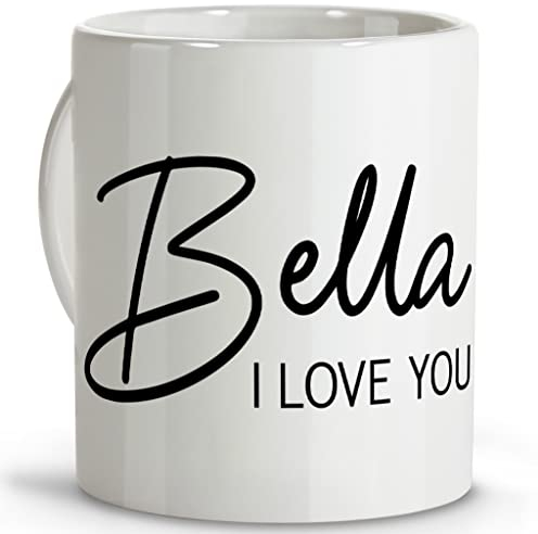 LolaPix Regalo Amiga. Taza Personalizada. Tazas con Nombre. Taza Desayuno. Taza Original. Taza Ceramica 330 ml. Taza Blanca. Regalos Originales. Texto lineas