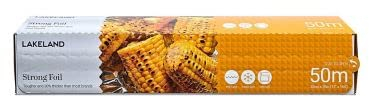Lakeland Extra-Strong Long Lasting Ultimate Foil 30cm x 50m – in A Box with Cutter Blade
