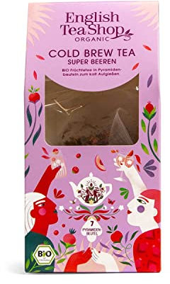 ETS - Cold Brew Tee Super Beeren, BIO, 7 Pyramiden-Beutel (zum Kalt aufgießen)