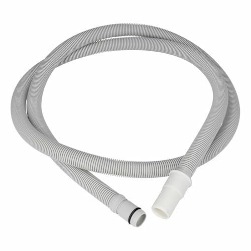 LUTH Premium Profi Parts Tubo di scarico, 1,9 m, compatibile con Bosch 00666148, con beccuccio per sifone per lavastoviglie