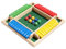 JurciCat Shut The Box Würfelspiel 2-4 Spieler 8 Würfel Klassische tischspiele Familie holzbrett Mathe-Spiele Für klassenzimmer zuhause Party oder Kneipe