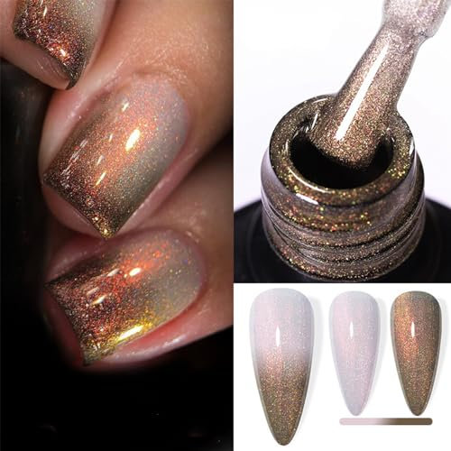 UV Gel Nail Polish, Colour Changing Gel Polish Colours, Soak Off Nail Gel Polish, Glitter Gel Nail Polish, Best Gift for Women