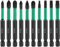 Uadme Screwdriver Bits Sets Mixed, 10pcs 70mm S2 Steel Phillips Pozi Torx Strong Magnetic Screwdriver Bit Set with 1/4 Inch Hex Shank, PH1 PH2 PH3 PZ1 PZ2 PZ3 T10 T20 T25 T30