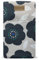 Kuratist Handy-Tasche 'AHOI' - Universell kompatibel z.B. iPhone 15/14/13 Pro Max & Plus, Galaxy S24+/S23+, Xiaomi 14/13 Ultra - Handgefertigt aus Baumwoll-Canvas - Mit Schutzklappe -Midnight Bloom