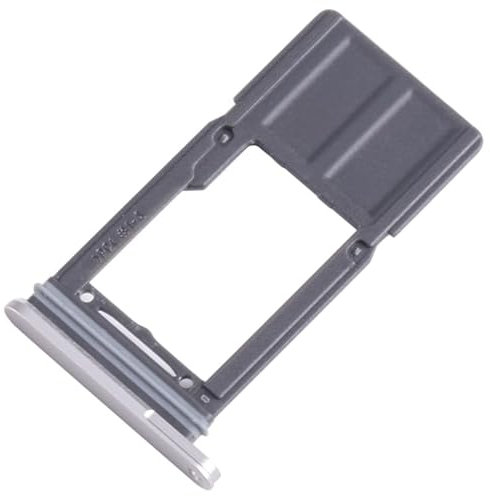 Micro SD Card Tray Holder Slot Replacement Compatible with Samsung Galaxy Tab S9 FE SM-X510 WiFi Edition,SIM Card Tray Replacement (Sliver)