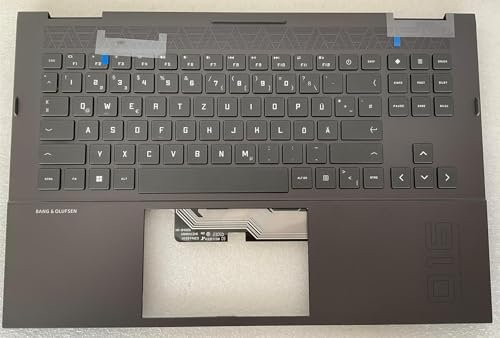 For HP OMEN 16-C M76273-041 M57199-041 German GR Keyboard Palmrest