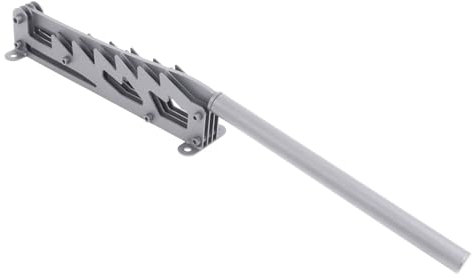 Wall Mounted Wood Splitter, Portable Manual Firewood Log Splitter Heavy Duty Wood Cracker Kindling Cutter for Camping, Household, Indoors, Outdoors, 22.4x4.7in (Silver)