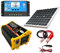 Kit de panneau solaire avec batterie et onduleur – Système d'alimentation hors réseau complet pour maison, camping-car, bateau, ferme et abri de jardin | Onde sinusoïdale pure extensible Plug and Play