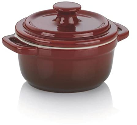 Kela Küche Auflaufform, Keramik, Rot, 10 mm X 8 mm