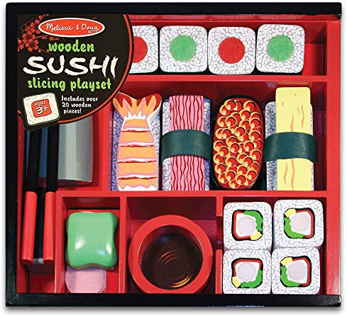 Sablon 2608.–.Melissa & Doug.–.Kit de Préparation de Sushi (24.Pièces)
