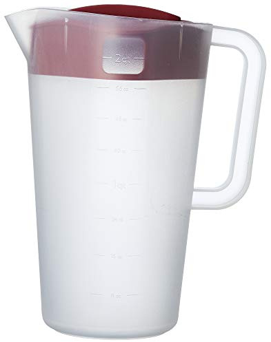 GoodCook 1/2-Gallon Pitcher with 4 Way Lid, BPA Free