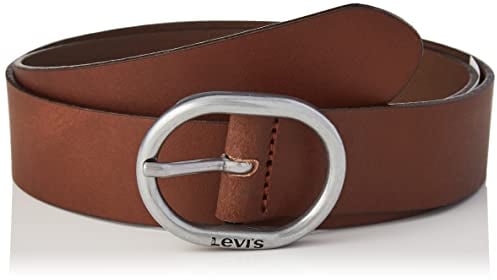 Levi's Women's RED TAB Mainline 100 Leather Belt, Braun, 85