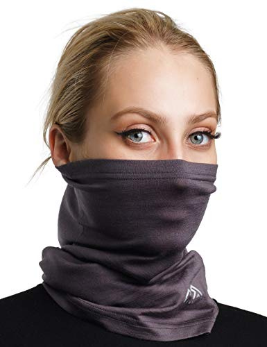 Merino.tech Unisex Merino Schlauchschal Herren & Damen Multifunktionstuch | Geruchshemmend, Atmungsaktive Loop Schal, Halswärmer, Kratzfrei, Schnelltrocknend, Nackenwärmer, Ski, Fahrrad, Laufen