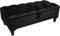 ISTOOLS Rectangular Ottomans Hand Made in UK Chesterfield Ottoman Storage Box with Lid-Velvet Upholstered Footstool for Living Room-Cloth Toy and Shoe Storage Bench Ottoman Foot Stool