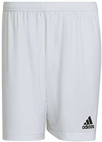 adidas Hombre Entrada 22 Shorts, White, XS