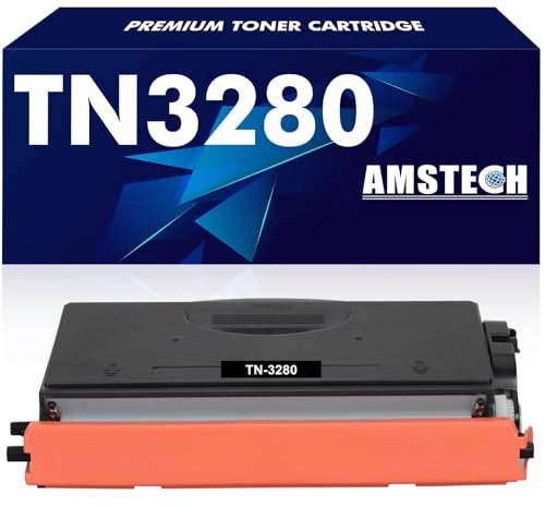 TN3280 Schwarz Tonerkartusche Kompatibel für Brother DCP-8070D 1er-Pack | TN-3280 DCP-8085DN HL-5340D HL-5340DL HL-5350DN HL-5350DNLT HL-5370DWT HL-5380DN MFC-8380DN MFC-8880DN DCP-8080DN DCP-8380DN