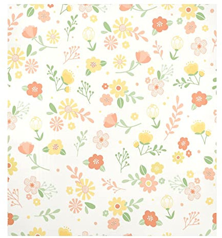 Autocollant magnétique pour lave-vaisselle - Motif floral - Résistant à l'eau - Pour réfrigérateur, lave-vaisselle et sèche-linge - 58 x 66 cm - Panneau « Clean Dirty » pour lave-vaisselle