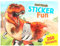 Depesche 12408 Dino World Sticker Fun - Stickerbuch mit 24 bunten Hintergrundseiten zum Selbstgestalten, inkl. 250 Sticker