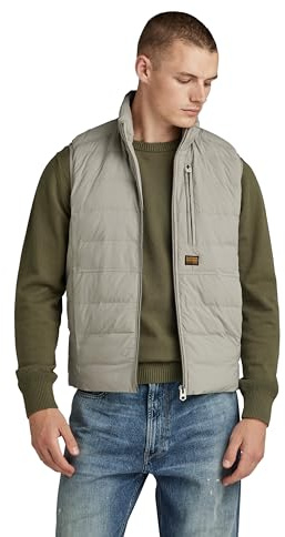 G-STAR RAW Herren Foundation Liner Weste, Grau (elephant skin D24277-D518-G106), XXL