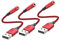 Adaptador de Audio MOSWAG USB a 3,5 mm (Paquete de 3), Cable USB a Auxiliar con micrófono TRRS de 4 Polos Soporte para Auriculares Chip Integrado Tarjeta de Sonido Externa para PC PS4 PS5 y más