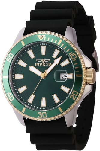 Invicta Pro Diver 46134 Quarz Herrenuhr - 45mm, Farbe: Silber, 45