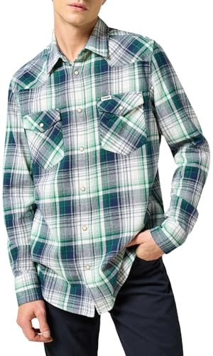 Wrangler Herren Hemd Western Shirt, Regular Fit