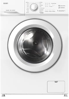 Svan Lavadora 6Kg Carga Frontal Blanco SL6000E. 1750W, 1000rpm, 16 Programas, Función Stop&Go, Tambor Diamante, Clase de Eficiencia Energética E
