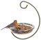 Mealworm and Robin bird feeder - Jacobi Jayne® Easy-Clean Hanging Treat Dish - Ideal for Bird Seed, Mealworms & table scraps - Hanging bird feeder for wild bird food (Hanging Treat Dish)