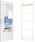 Over The Door Towel Rack, 5-Tier Towel Racks for Bathroom Door Hanging, White Over Door Towel Bar Rack, Door Blanket Holder for Clothes, Washcloths,Hand Towels, Over The Door Bathroom Organizer