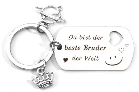 Geschenke für Bruder,Geschenk Bruder,Großer Bruder Geschenk Geburt,Geschenk für Bruder,Schlüsselanhänger,Bruder Geschenk,Geschwister Geschenke,Bruder Geschenke Geburtstag,Geschenk Bruder Weihnachten