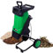 CYTBEK Trituratore Rotante da Giardino 2400 W, cippatore Elettrico con Sacco di Raccolta da 50 Litri, Taglio con Lame a Doppio Taglio da 4500 Giri/Minuto, trinciafoglie per Prato/Giardino, cippatori